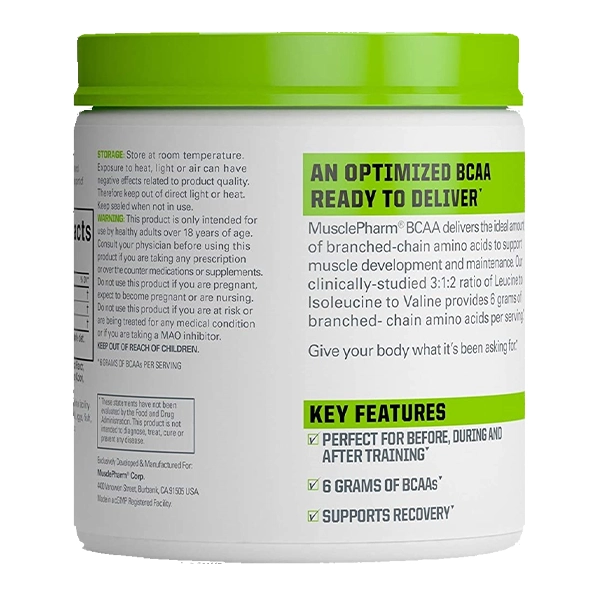 features of musclepharm essentials bcaa
